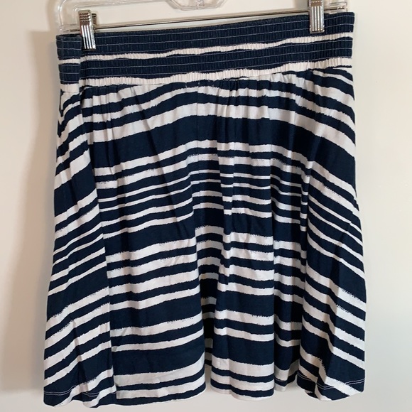 Striped Jersey Circle Skirt - Picture 3 of 4